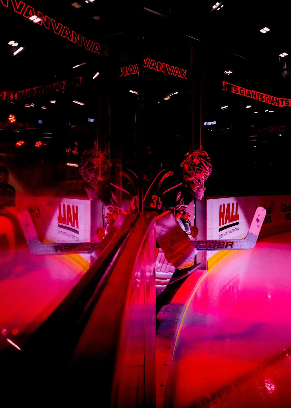 Vancouver Giants vs Wenatchee Wild action